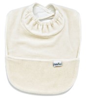 Слюнявчик BabyJem Velvet Ecru (375)
