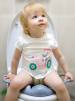 Детское сиденье для унитаза BabyJem Grey (064) фото №4 — интернет-магазин Desire.md