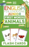 Cartea English for Everyone Junior First Words Animals Flash Cards (9780241603284)