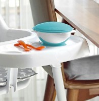 Bol cu ventuză și capac BabyJem Blue (565) imaginea #3 — magazin online Desire.md