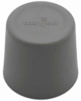Силиконовая чашка BabyJem Grey (714) фото №3 — интернет-магазин Desire.md