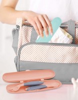 Cutie depozitare tacâmuri BabyJem Pink (704) imaginea #2 — magazin online Desire.md