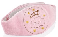 Centura anti-colici cu samburi de cirese BabyJem Sleepy Cloud Pink (429)