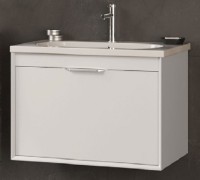 Шкаф с умывальником Orka Clay 100 White (17831)