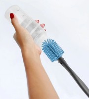 Щетка для бутылочек и сосок BabyJem Blue (723) фото №2 — интернет-магазин Desire.md