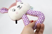 Jucărie cu sunătoare BabyJem Kitten Pink (817) imaginea #2 — magazin online Desire.md