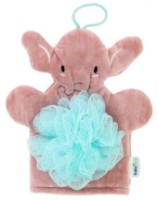 Мочалка детская BabyJem Pink Elephant (793)