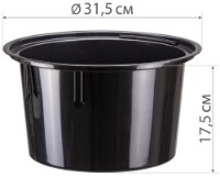 Цветочный горшок M Plastik Лайн М3412 фото №5 — интернет-магазин Desire.md