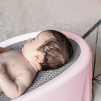 Горка для купания BabyJem Soft Basic Pink (701) фото №5 — интернет-магазин Desire.md