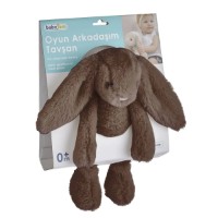 Jucărie de pluș BabyJem The Beast Bunny Dark Brown (730) imaginea #3 — magazin online Desire.md