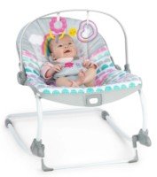 Șezlong pentru bebeluși Bright Starts 2in1 Rosy Rainbow (13030) imaginea #8 — magazin online Desire.md