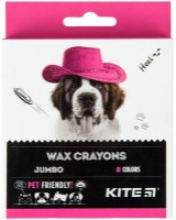 Creioane colorate Kite Jumbo Dogs 8pcs (K22-076)