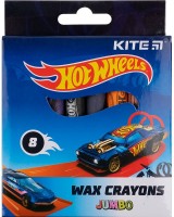 Creioane colorate Kite umbo Hot Wheels 8pcs (HW21-076)