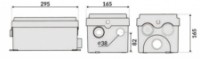 Насос для туалета Aquasan Mini П3072732 фото №2 — интернет-магазин Desire.md