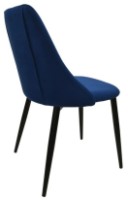 Scaun Deco Ari Dark Blue+Black Legs HLR64 imaginea #2 — magazin online Desire.md
