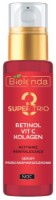 Сыворотка для лица Bielenda Super Trio Retinol Vit C Collagen 30ml