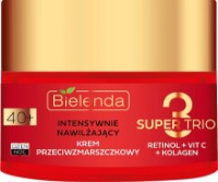 Cremă pentru față Bielenda Super Trio Retinol Vit C Collagen Cream 40+ 50ml
