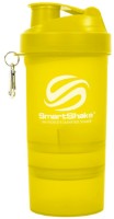 Shaker pentru nutriție sportivă SmartShake 400/100/100ml Original FI-5053 Yellow