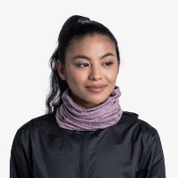 Headwear multifuncțional Buff Reflective DryFlx Lilac Sand imaginea #2 — magazin online Desire.md