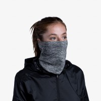 Headwear multifuncțional Buff Reflective DryFlx R-Light Grey imaginea #2 — magazin online Desire.md