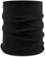Headwear multifuncțional Buff Merino Heavyweight Neckwarmer Solid Black