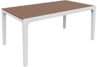 Садовый стол Keter Harmony White/Cappuccino brown (230684)