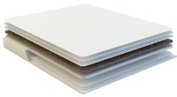 Topper Salt Confort Cocos 100x190x7