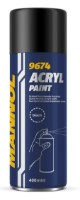 Vopsea auto Mannol Acryl Paint Black 9674 0.45ml