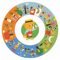 Puzzle Djeco 24 The Year DJ07016