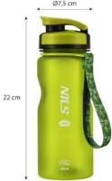 Sticlă pentru apă Nils NC1740 600ml Green imaginea #7 — magazin online Desire.md