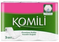 Hârtie igienica Komili 763907 3 plies 6 rolls