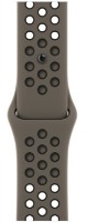 Curea Apple Watch 41mm Olive Grey/Black Nike Sport Band
