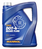 Тормозная жидкость Mannol DOT-4 3002 5L