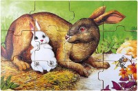 Puzzle Bino 4in1 Animals 88015 imaginea #7 — magazin online Desire.md
