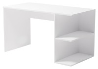 Masa de birou Smartex Comp 140cm Alb imaginea #1 — magazin online Desire.md
