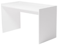 Masa de birou Smartex Tab 130cm Alb
