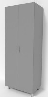 Шкаф Smartex N1 80x52x206cm Графит