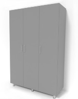 Шкаф Smartex N3 140x52x208cm Графит