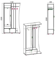 Antreu Компанит Юлия Nimfeia Alb imaginea #2 — magazin online Desire.md