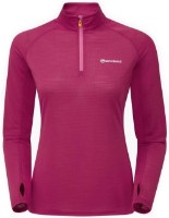 Hanorac de dama Montane Allez Micro Pull On French Berry 40
