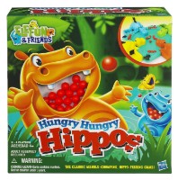 Joc educativ de masa Hasbro Hungry Hungry Hippos (98936)