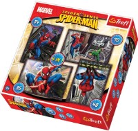 Puzzle Trefl 4in1 Marvel Spiderman (34120)