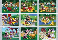 Puzzle Trefl 3in1 Mickey Mouse House Club (90305)