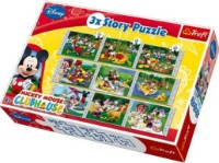 Puzzle Trefl 3in1 Mickey Mouse House Club (90305)