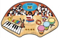 Covor joc pentru copii Chipolino Pinguin (MUZMAT0007G)