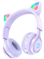 Наушники Hoco W39 Cat Purple