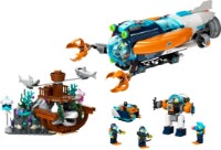 Set de construcție Lego City: Deep-Sea Explorer Submarine (60379)