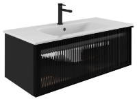 Шкаф с умывальником Orka Urban 81 Black (08197)