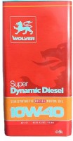 Моторное масло Wolver Super Dynamic Diesel CF 10W-40 5L