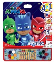 Carte de colorat pentru copii AS Pj Masks 4in1 (1023-62739)